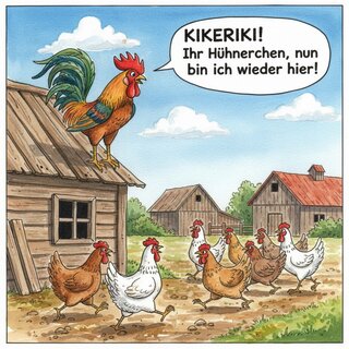 Ei, Ei, Ei ihr Hühnerchen